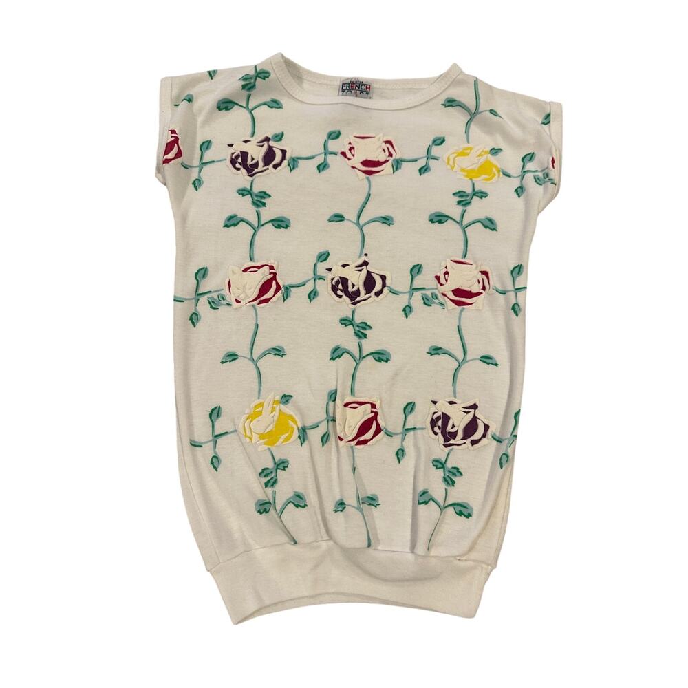Vintage French Toast Floral Top